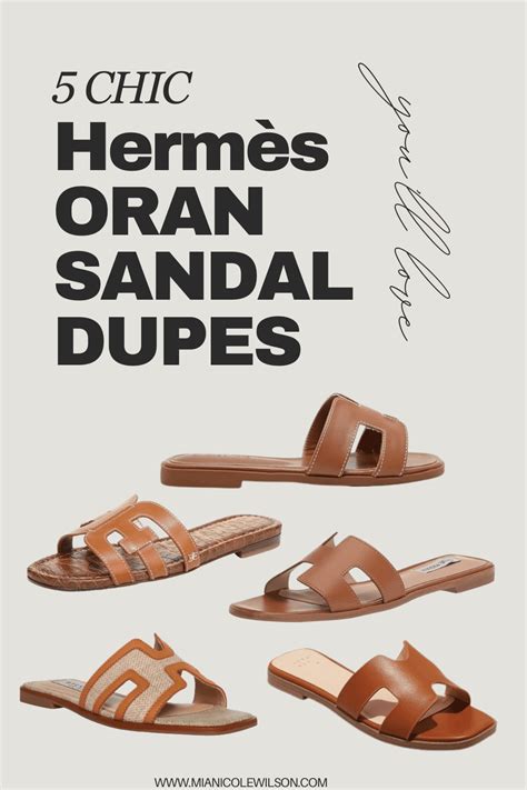 5 Hermes Oran Sandal Dupes You Need To Snag 